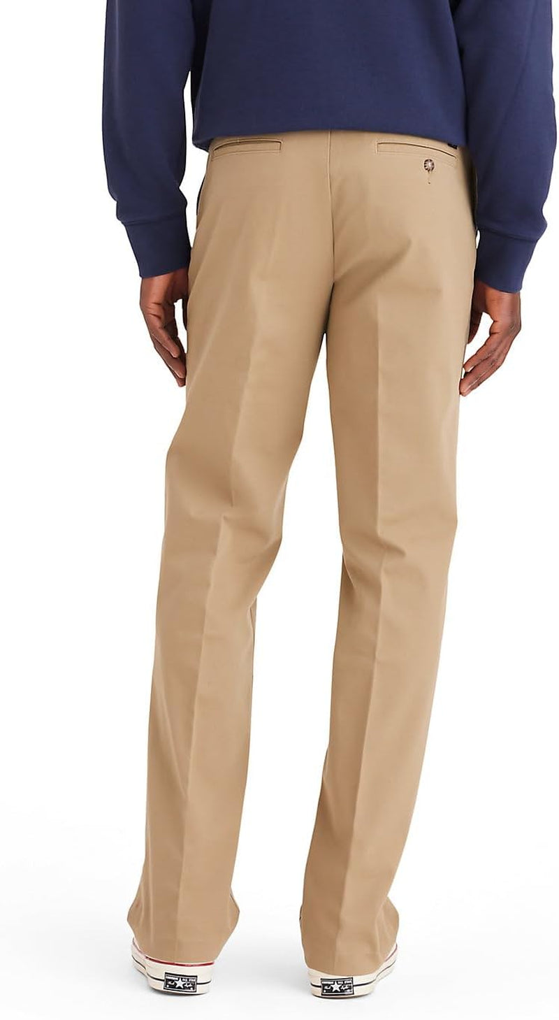 Men's Classic Fit 360 FLEX Khaki Work Pants - Standard & Big & Tall Sizes Available