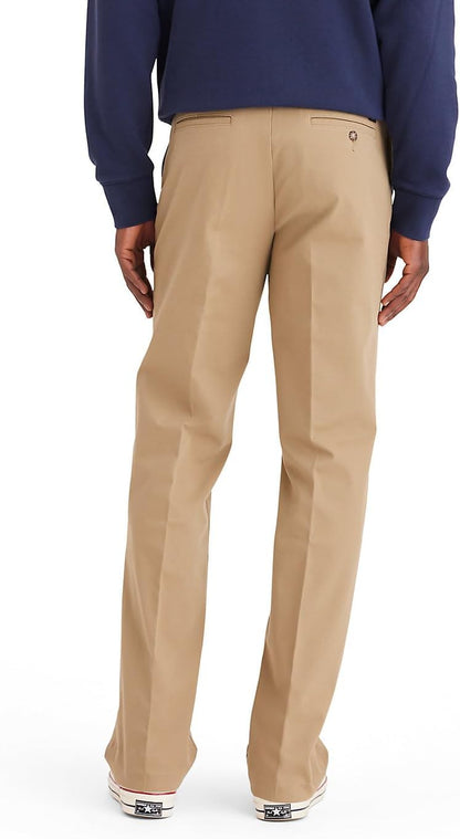 Men's Classic Fit 360 FLEX Khaki Work Pants - Standard & Big & Tall Sizes Available